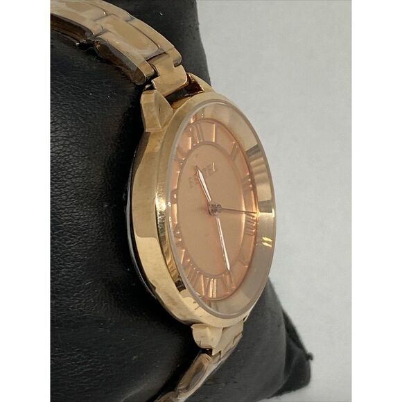 Bertha Madison BR6706 Womens Stainless Steel Analog Rose Dial Quartz Watch LJ436 - Picture 5 of 12